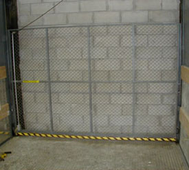 Freight Elevator Vertical Rise Gates 